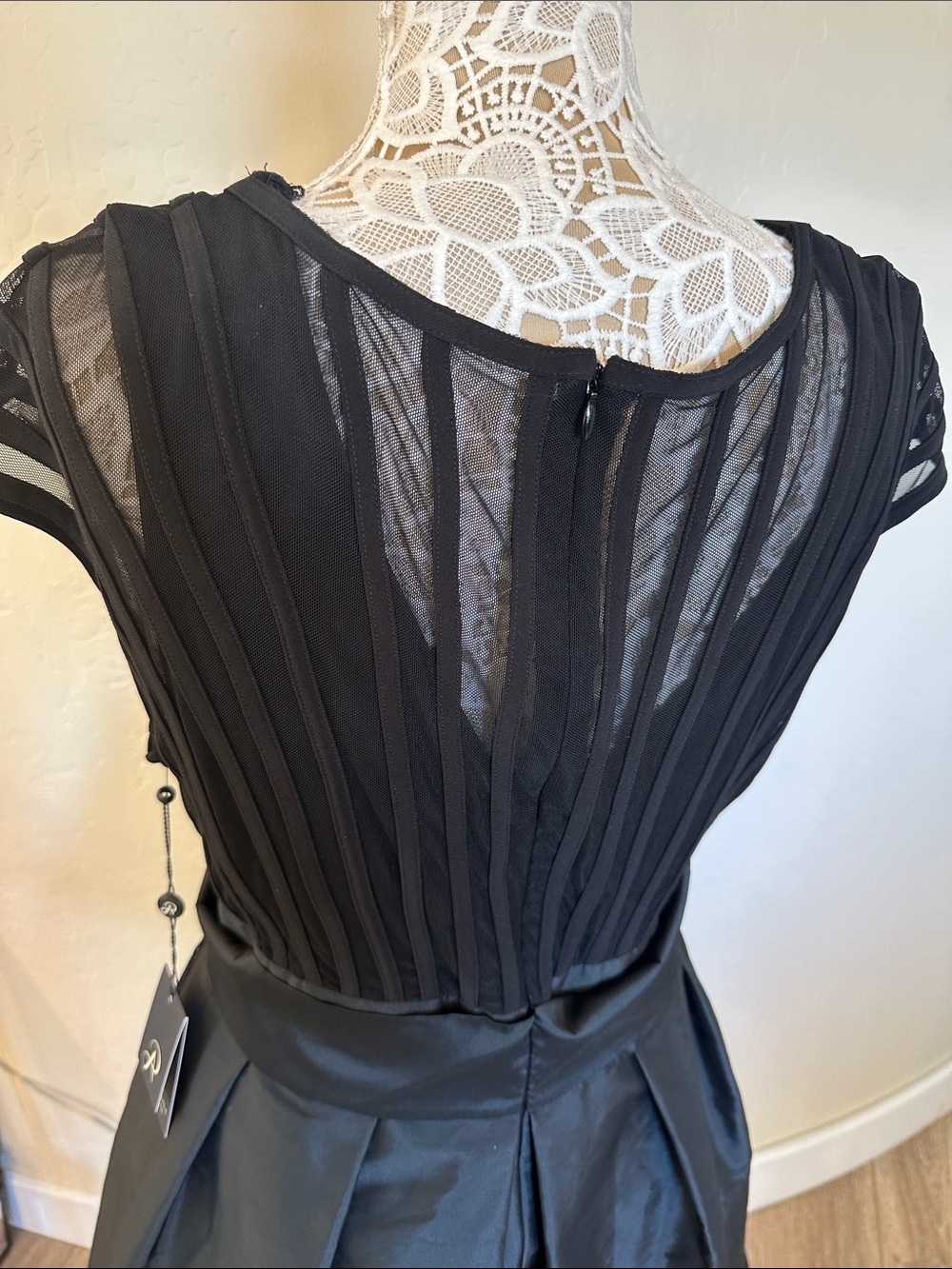Adrianna papell black cocktail dress NWT size 16 W - Picture 13 of 13